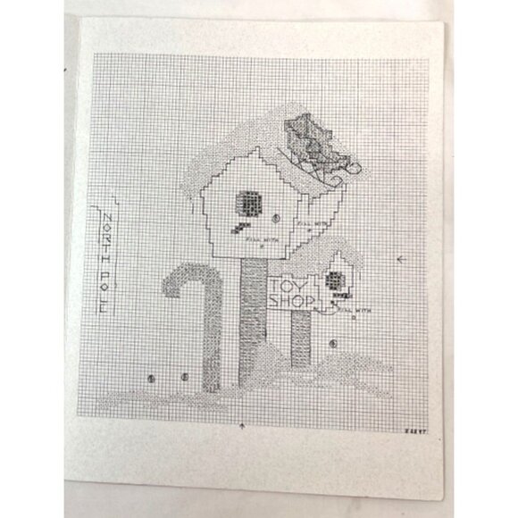 Springberry Creek Designs North Pole Christmas Cross Stitch Pattern - Picture 4 of 4